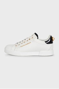White Portofino sneakers