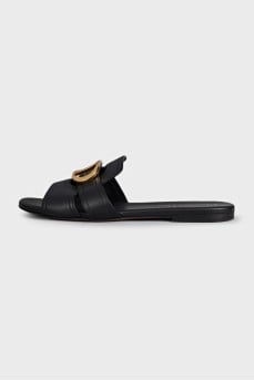 30 Montaigne logo flip-flops