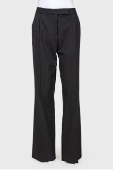 Classic straight cut trousers