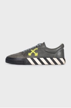 Чоловічі кеди зі шкіри Low Vulcanized