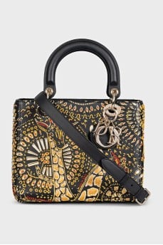 Animals Lady Dior Crossbody