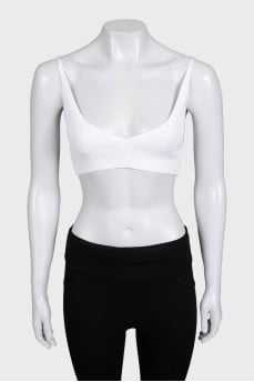 Silk crop top