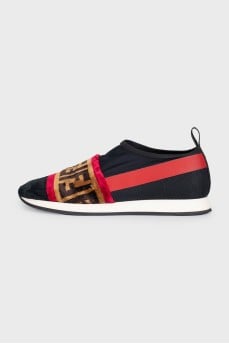 Runaway textile sneakers