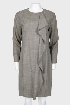 Flared fitted dress