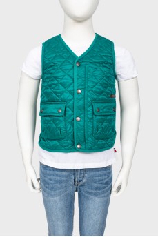 Children's quilted vest