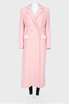 Pink fitted coat