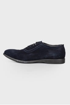 Men's suede brogues