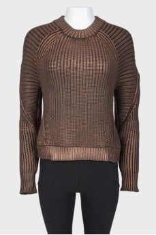 Dark gold sweater