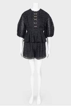 Lace suit