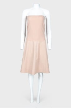Powder fitted dress