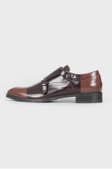 Men's leather shoes with tag