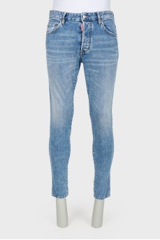Jeans from the log of brand