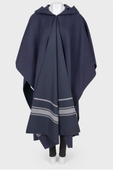 Dark blue cape