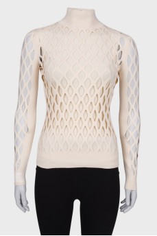 Golf with a cut-out pattern
