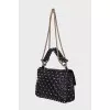 Черная сумка Rockstud Spike