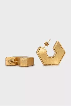 Silver Geometric Earrings