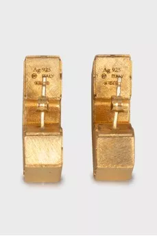 Silver Geometric Earrings