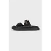 Black Dioract Sandals