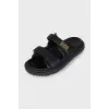 Black Dioract Sandals