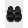 Black Dioract Sandals