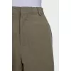 Green pants with tag