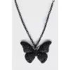 Black Butterfly Pendant