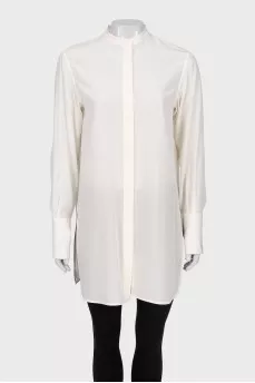 Beige loose fit blouse