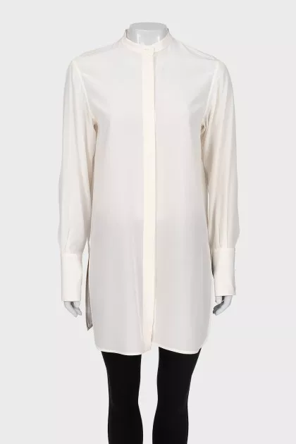 Beige loose fit blouse