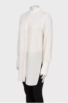 Beige loose fit blouse