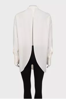 Beige loose fit blouse