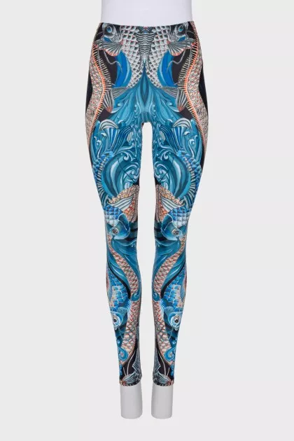 Skinny printed leggings