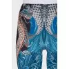 Skinny printed leggings