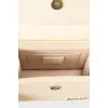 Beige leather bag Le Chiquito Noeud
