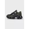 Cloudbust textile and rubber sneakers