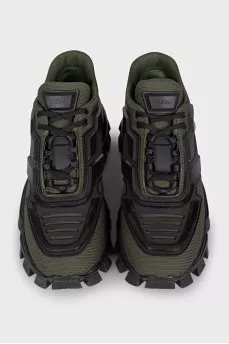 Cloudbust textile and rubber sneakers