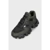 Cloudbust textile and rubber sneakers