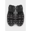 Cloudbust textile and rubber sneakers