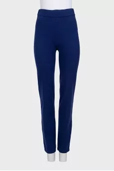 Blue cashmere suit