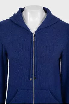 Blue cashmere suit
