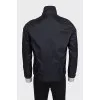 Men's black jacket with brand logo