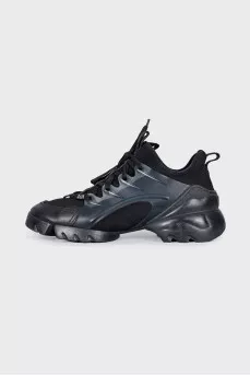 D-Connect textile and rubber sneakers