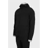 Men's windbreaker with button pockets