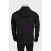 Men's windbreaker with button pockets