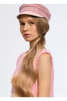 Pink wool cap