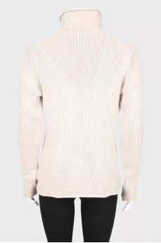 Cashmere zipper sweater