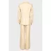 Light gold suit