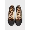 Lace shoes with pony insole