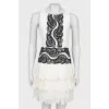 White lace dress