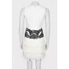 White lace dress