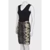 Animal print dress